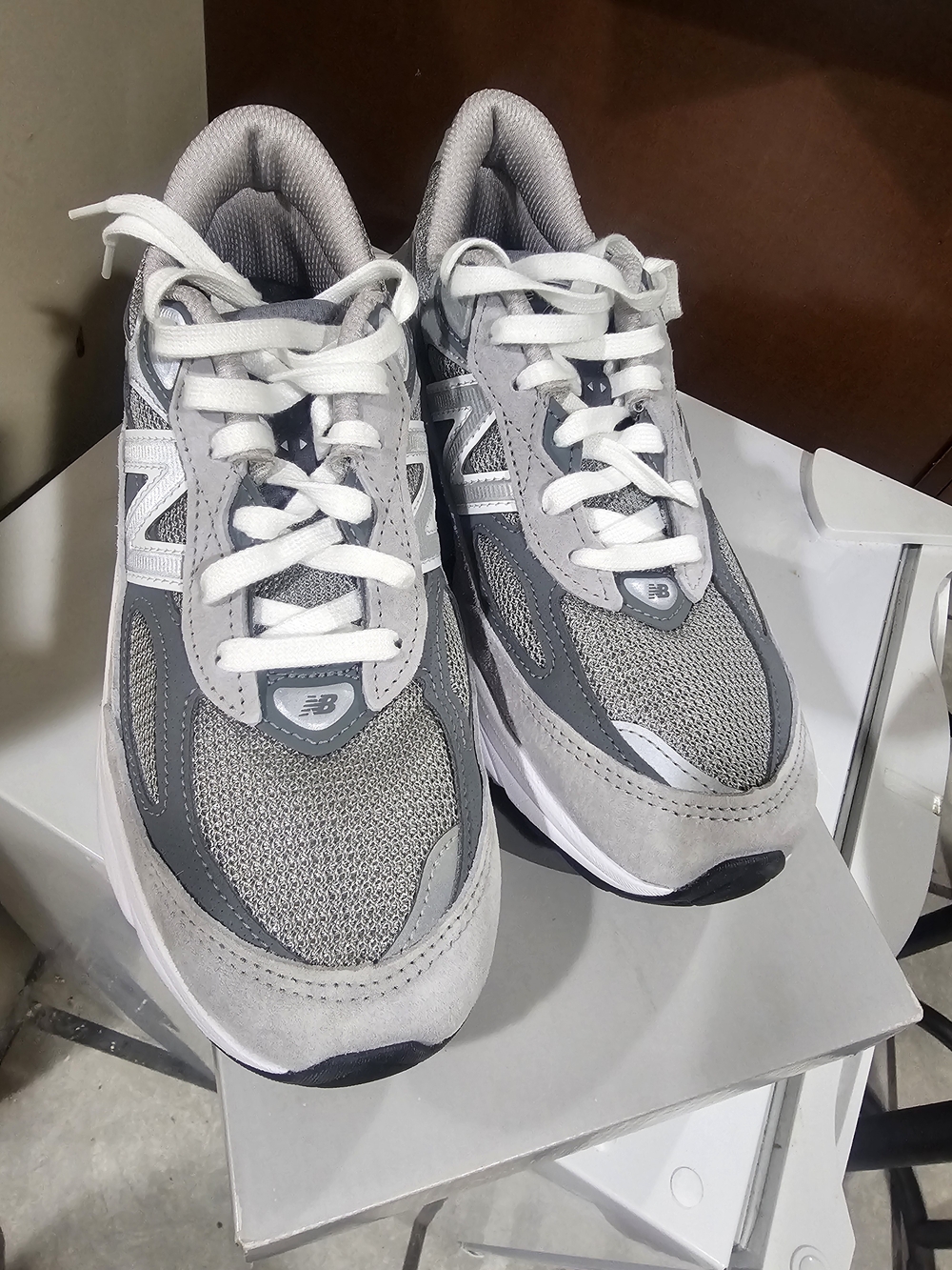 New Balance Grey Athletic Sneakers